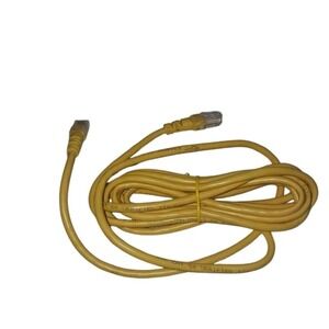 Allen Tel‎ Yellow CAT5e RJ45 Ethernet LAN Network Patch Cable
